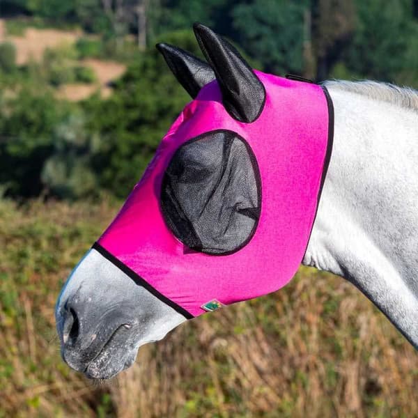 Usg Elastisk Flugmask För Stängning Velcro Rosa Cob