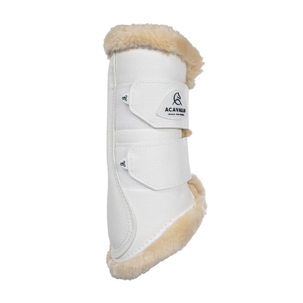 Acavallo Eco-leather&faux Sheepskin Jännekiinnikkeet  S