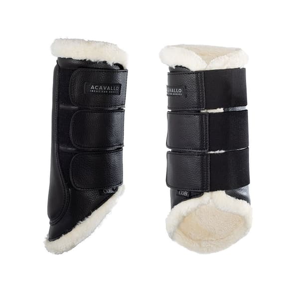 Acavallo Faux Sheepskin&triple Velcro Senstövlar  Full