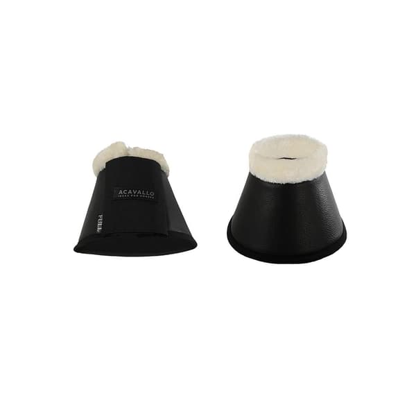 Acavallo Eco-leather Faux Sheepskin & Velcro Closure Stövlar  Cob
