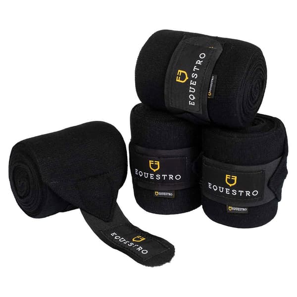 Equestro Vila Stickade Bandage 4 Bitar