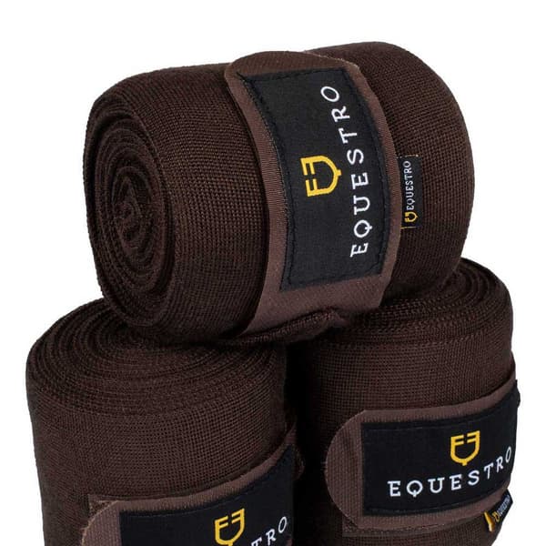 Equestro Vila Stickade Bandage 4 Bitar