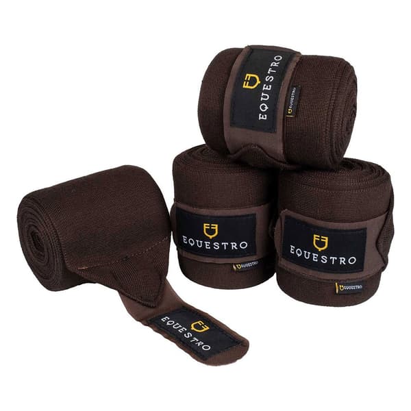 Equestro Vila Stickade Bandage 4 Bitar