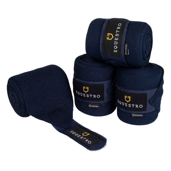 Equestro Vila Stickade Bandage 4 Bitar