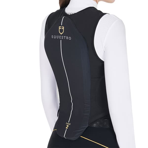 Equestro Adult Level 2 Back Protector Selkäsuoja Musta 168-177 cm / Long