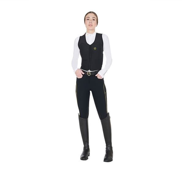 Equestro Adult Level 2 Back Protector Selkäsuoja Musta 168-177 cm / Long