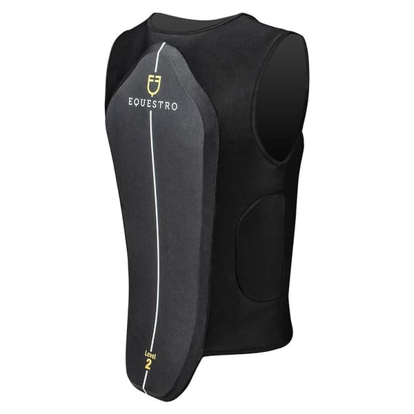 Equestro Adult Level 2 Back Protector Selkäsuoja Musta 168-177 cm / Long