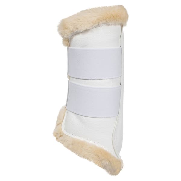 Acavallo Eco-leather&faux Sheepskin Senstövlar Vit XL