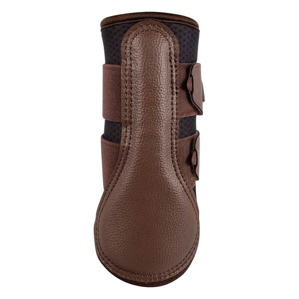 Acavallo Perforated Neoprene Double Velcro Senstövlar Brun XL