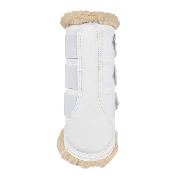 Acavallo Faux Leather& Faux Sheepskin Senesko Hvid XL