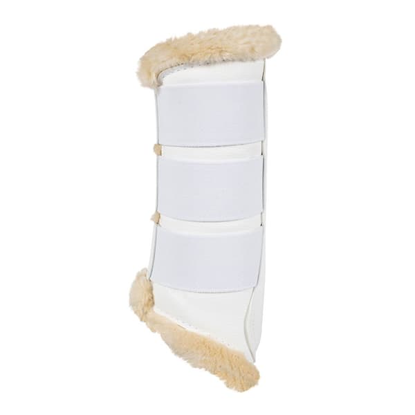 Acavallo Faux Leather& Faux Sheepskin Senesko Hvid XL