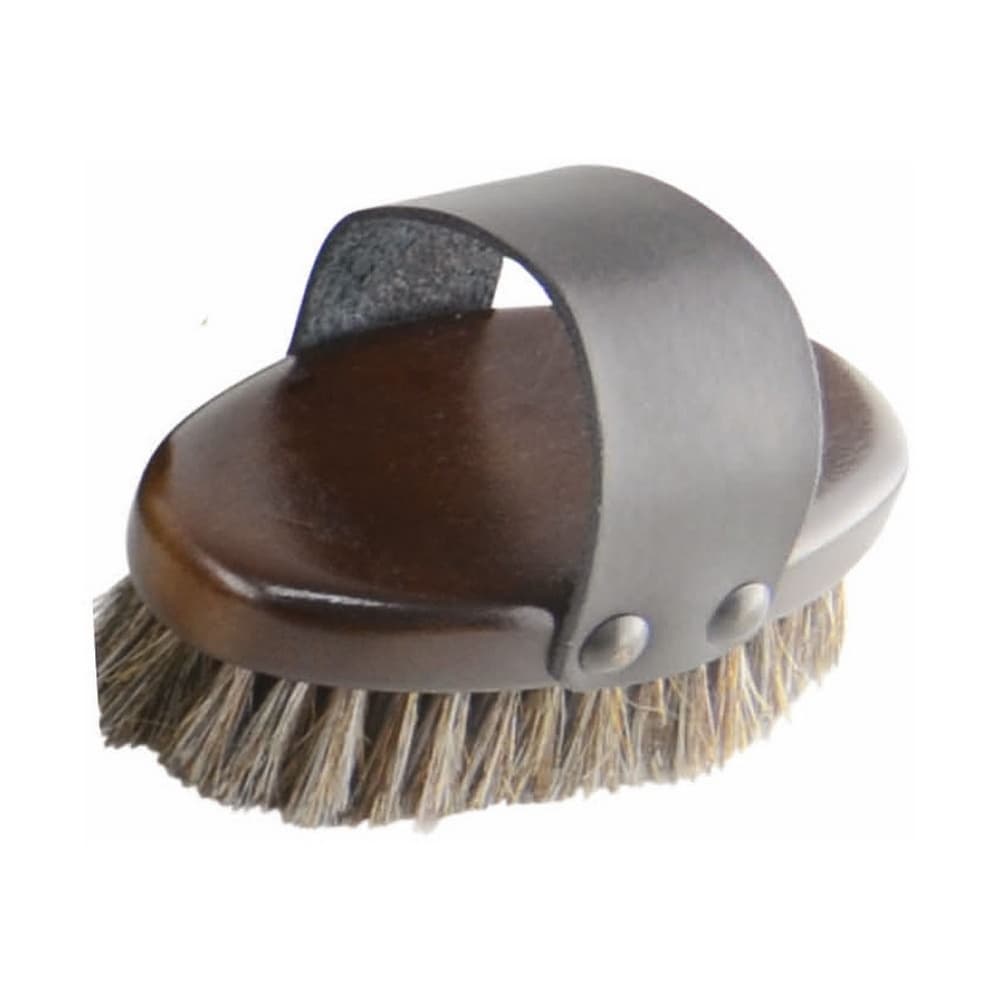 HySHINE Deluxe Horse Hair Wooden Body Brush CDON