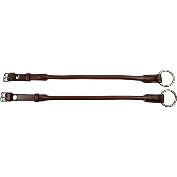Collegiate Leather Cheltenham Gag Cheek Pieces IV Brown One Size
