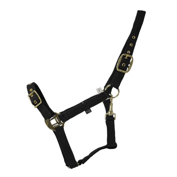 Hy Soft Webbing Head Collar Navy Full
