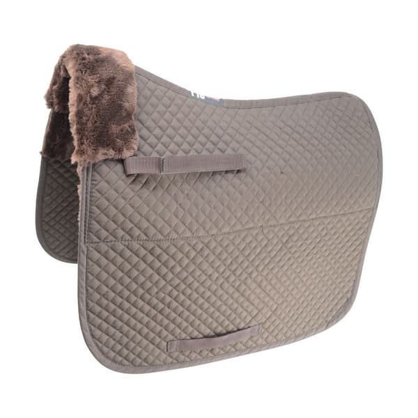 HySPEED Fab fleeceforet sadeldug Brown One Size