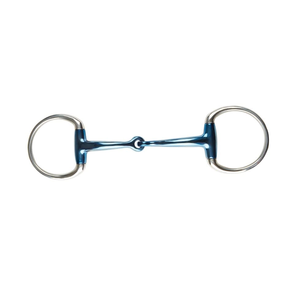Jp Korsteel Blue Steel Jointed Eggbutt Snaffle Bit