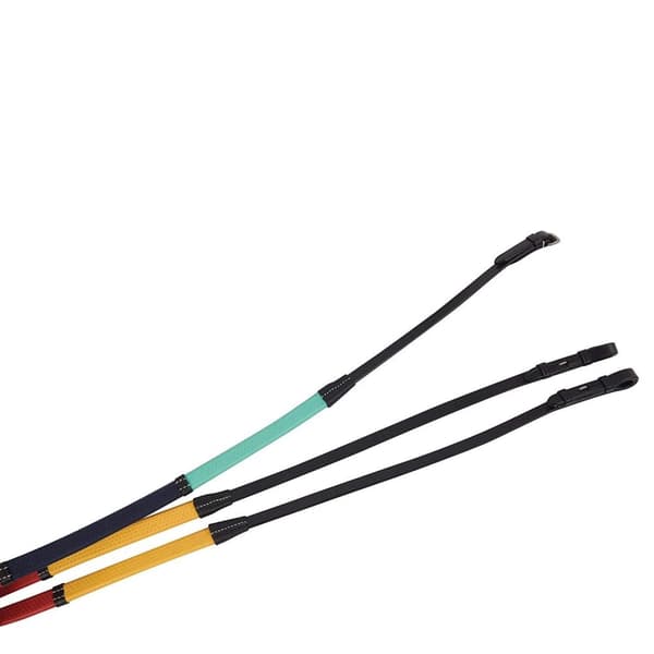 Kincade Rainbow Reins With Hook Studs