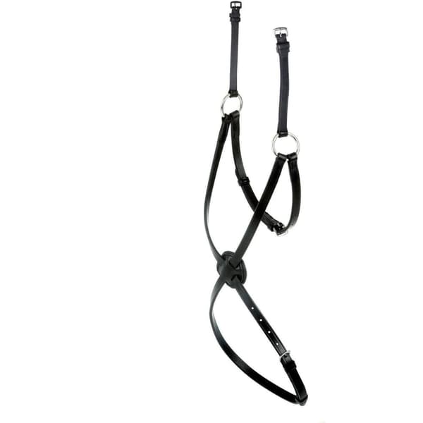 Collegiate Leather Mono Crown Grackle Noseband