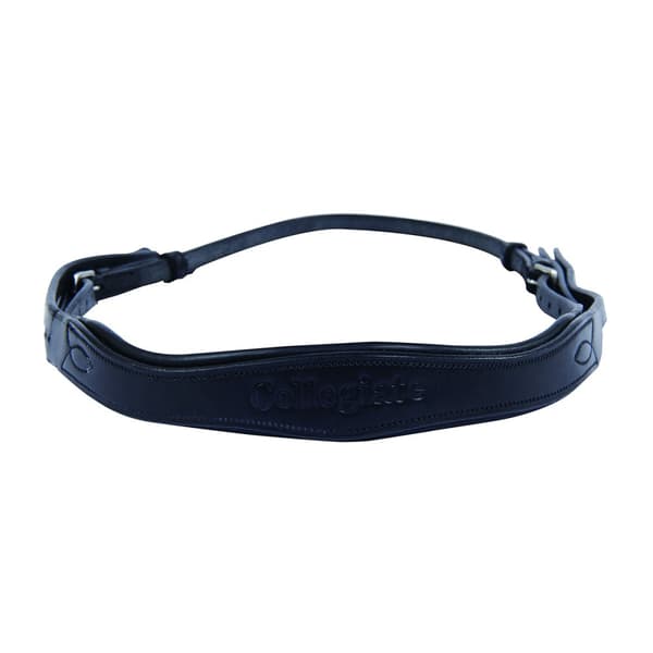Collegiate Läder Mono Crown huvudstycke