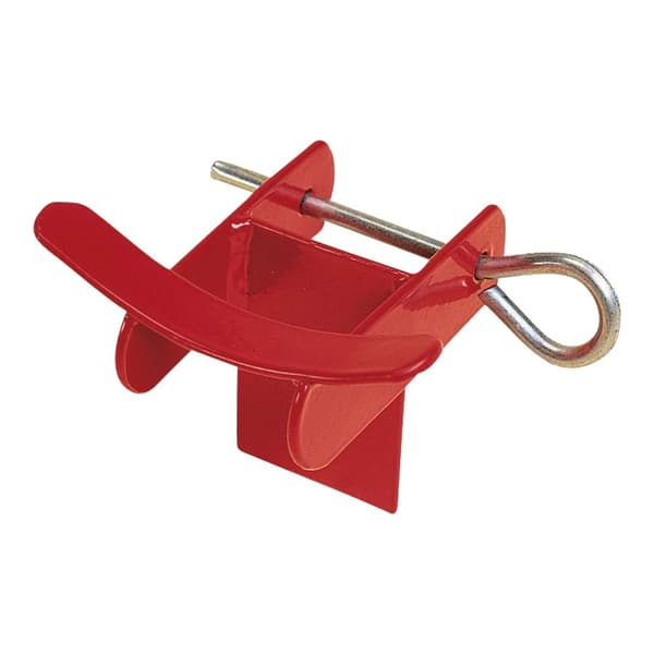 Stubbs Lightweight Show Jump Cups & Pins (Pair) Red One Size