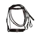 Miniatyrbilde 1 av 2: Hy Padded Cavesson Bridle with Rubber Grip Reins
