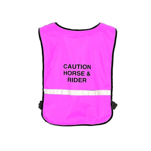 Roma Reflective Safety Vest Pink Large