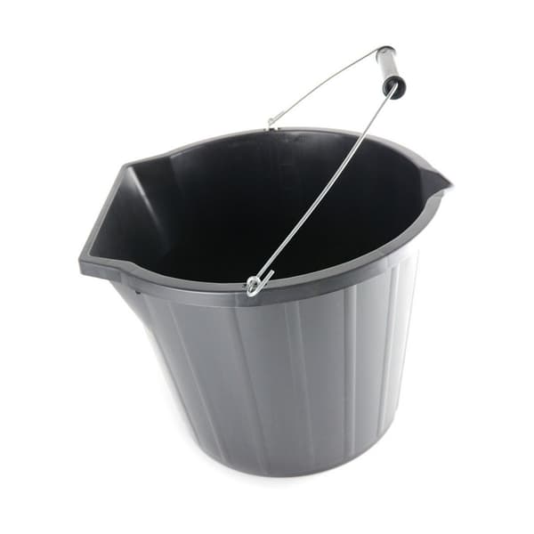 Lincoln Scoop And Pour Bucket Black 14L