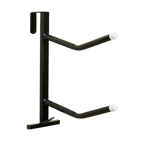 Stubbs Saddle Rack Twin Arm Portable S202 Black One Size