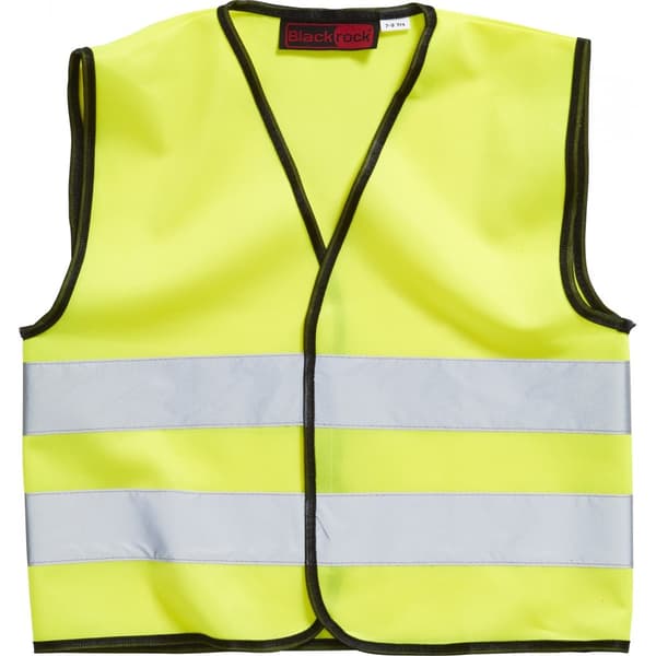 Blackrock Childrens Hi-Vis Sleeveless Waistcoat Yellow 10-12 Years