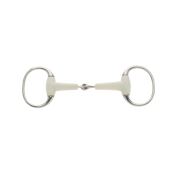 Lorina Flexi enkelt ledet Eggbutt Snaffle