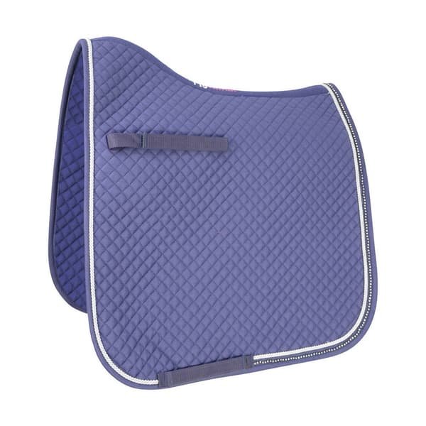HyWITHER Diamond Touch Dressage Pad Navy Cob/Full