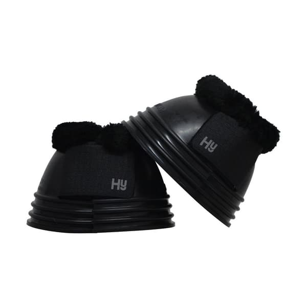 HyIMPACT Ringed Fleece Topped Over Reach Boots (One Pair)