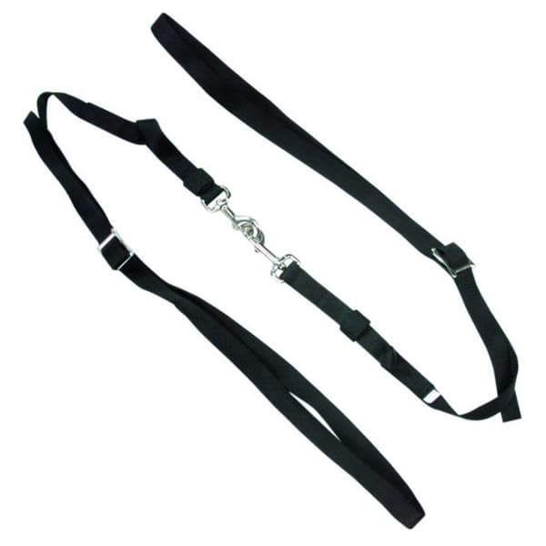 Kincade Nylon/Elastic Adjustable Side Reins Black One Size