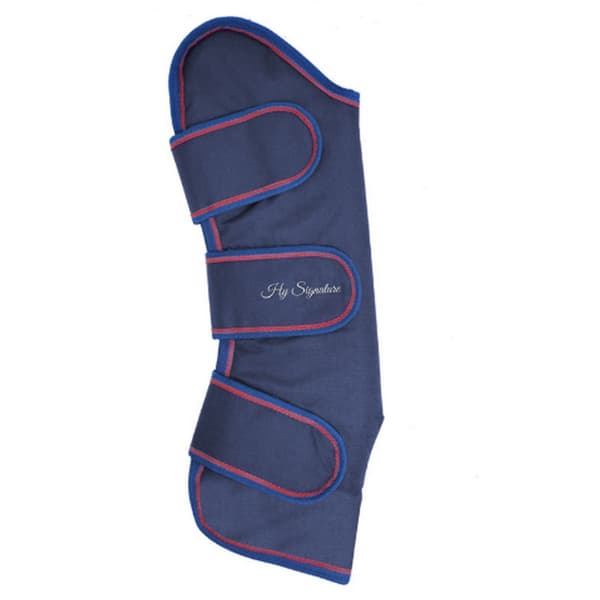 Hy Signature Travel Boots Navy/Red/Blue Full