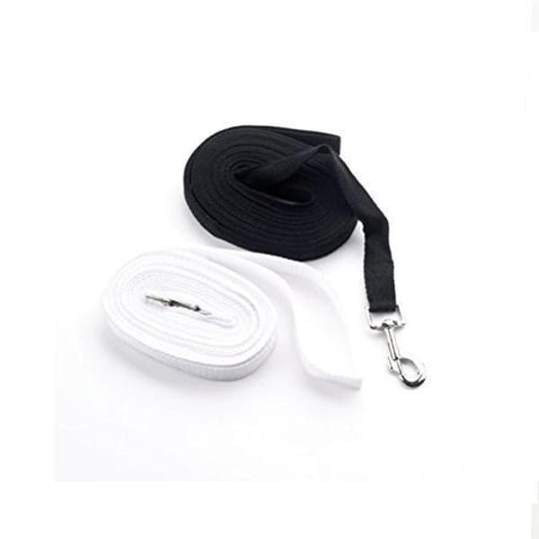 Hy Cotton Lunge Rein White 25 foot