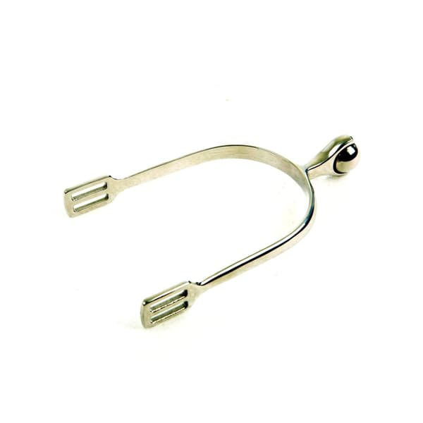 Korsteel Roller Ball Spurs Silver Womens