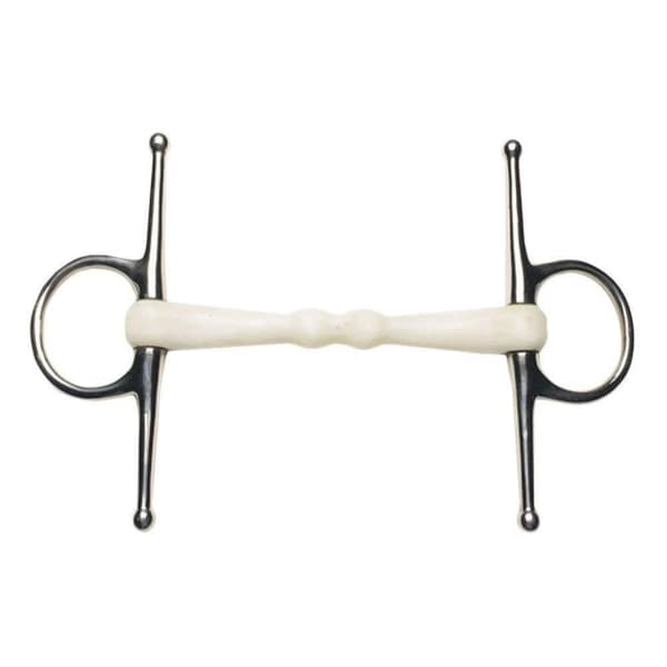 Korsteel Flexi Mullen Mouth Full Cheek Snaffle Bit