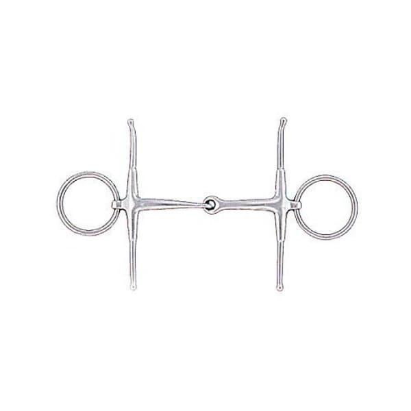 Lorina Single Jointed Fulmer Snaffle Silver 6in