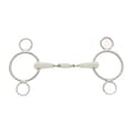 Miniatyrbilde 1 av 2: Lorina Flexi Peanut Joint 2 Ring Continental Horse Gag