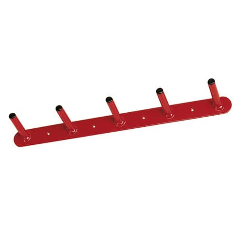 Stubbs Fem kroge til generel reol S285 Red One Size