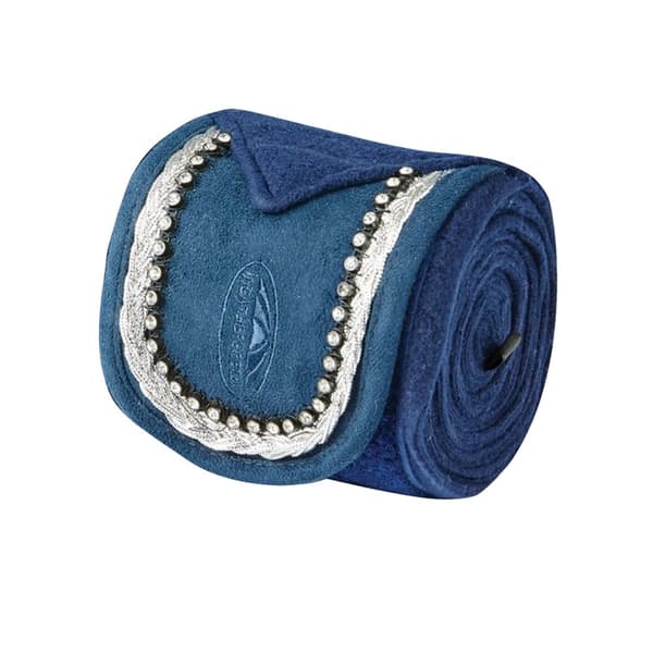 Weatherbeeta Fleece Bling Bandage For Horses (Set Of 4)