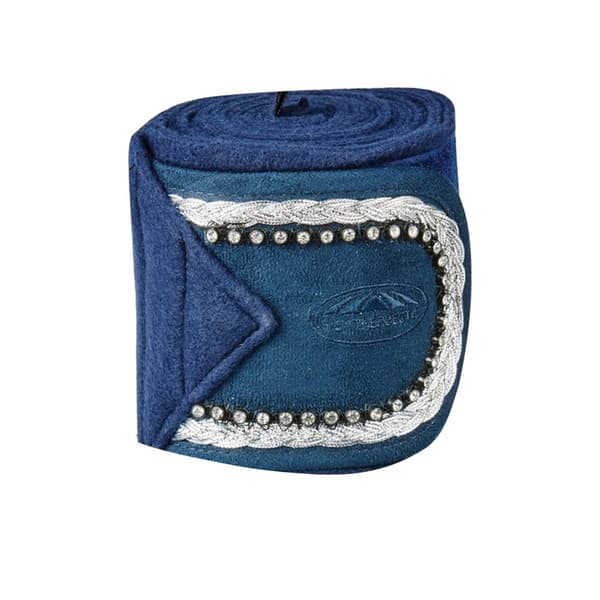 Weatherbeeta Fleece Bling Bandage For Horses (Set Of 4)