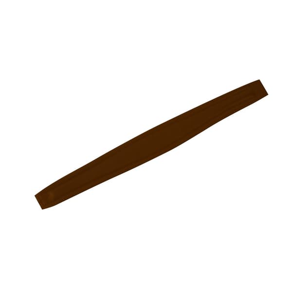 Collegiate Comfitec Replacement Leather Nose Piece Brown Full