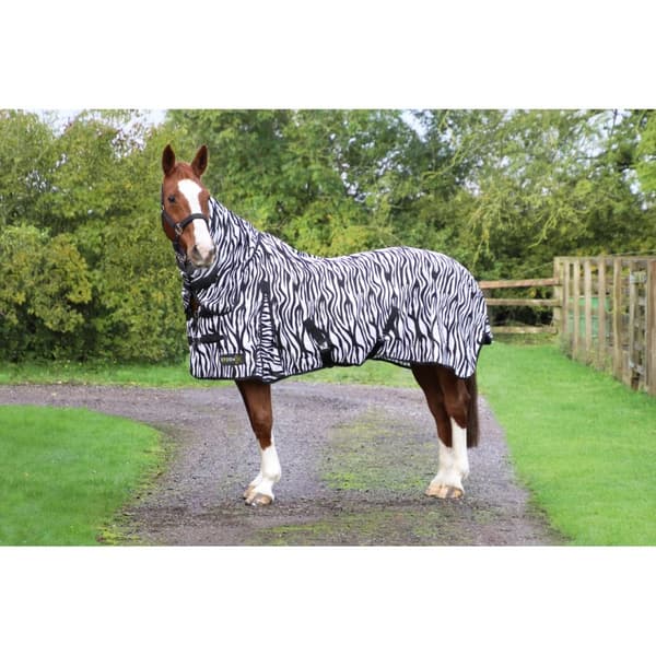 Hy StormX Original Zebra Print Fly Rug
