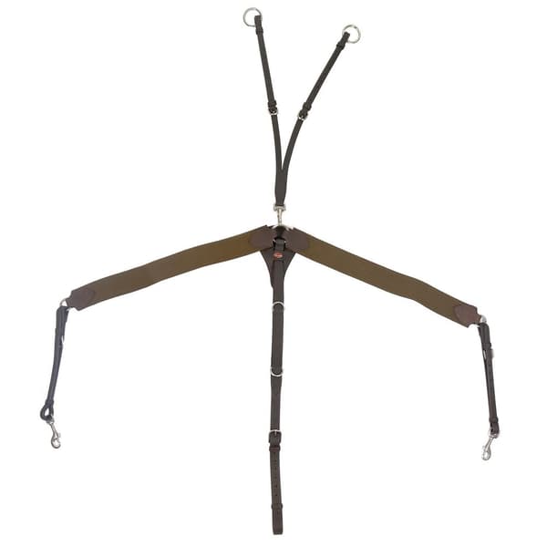 John Whitaker Leather Horse Breastplate Light Brown Cob