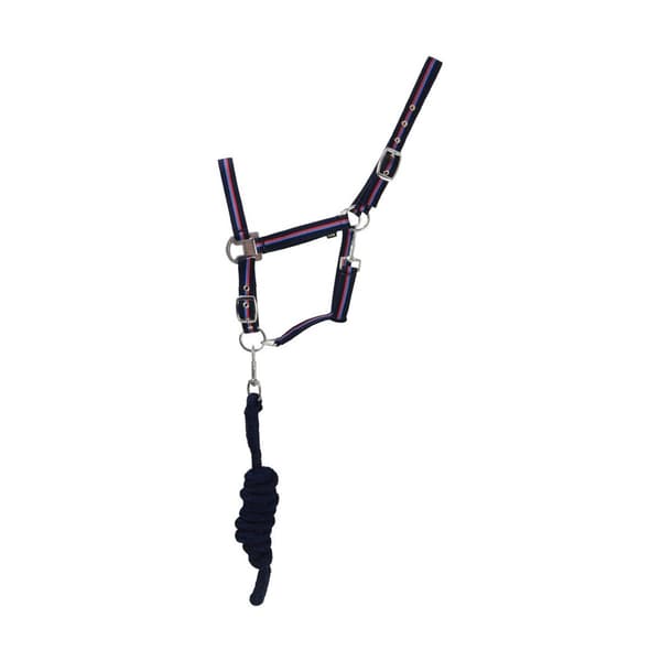 Hy Signature Horse Headcollar and Leadrope