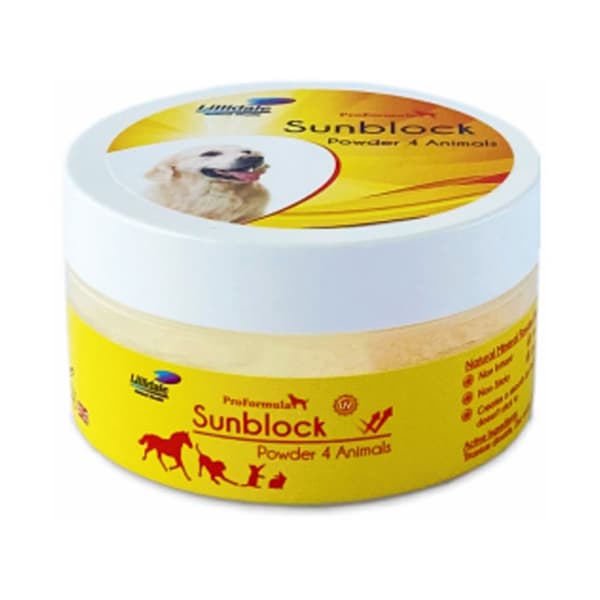 Lillidale Solskydd för hästar Yellow/White 35g