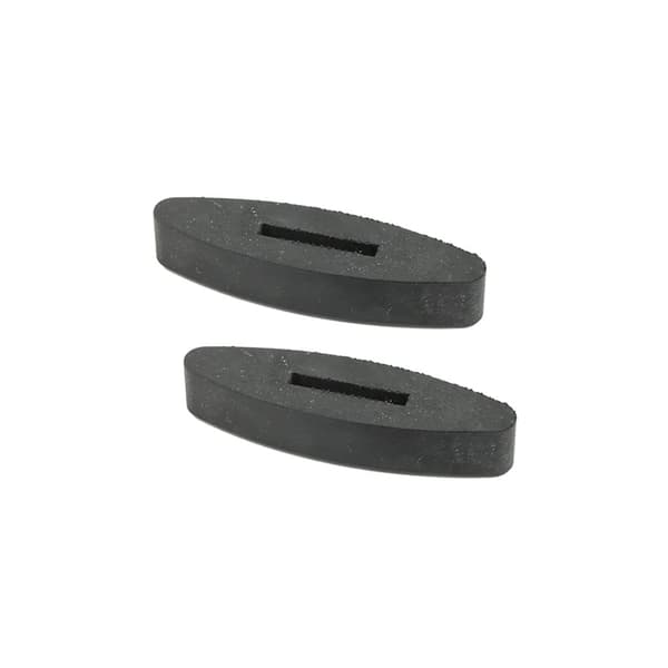 Shires Silicone Horse Rein Stops (Pack Of 2) Black One Size