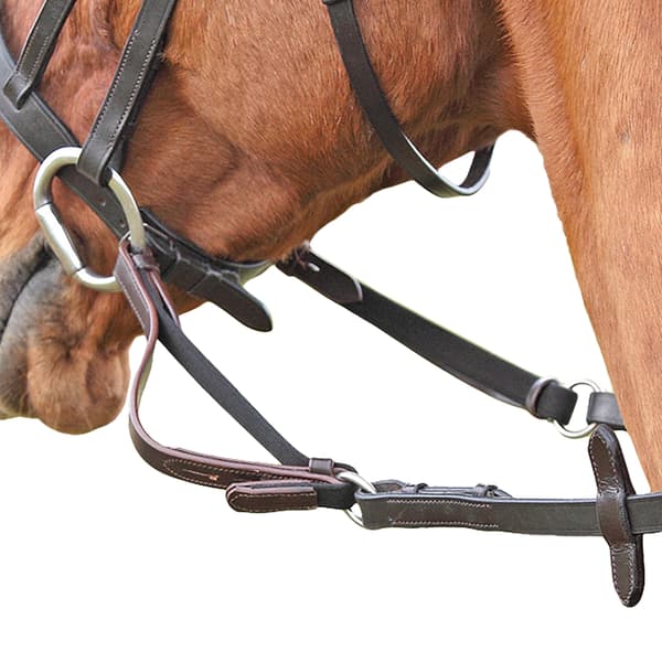 Shires Flexible Leather Horse Reins