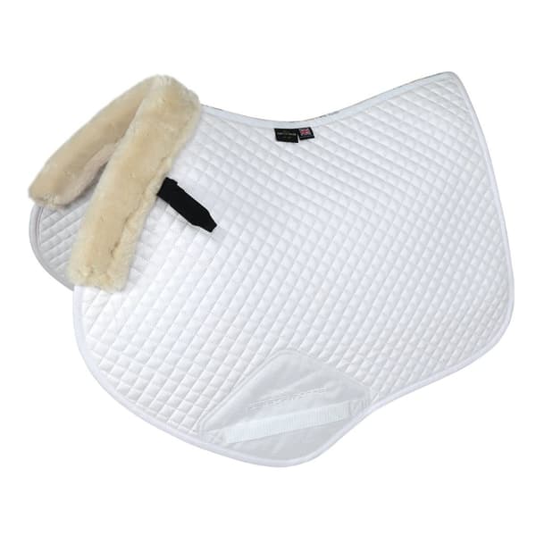 Performance SupaFleece Horse Jumping Saddlepad Natural 17in - 18in